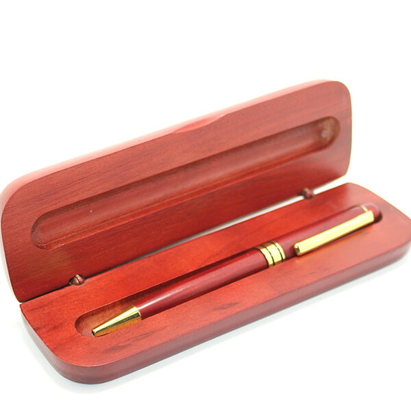 Ahşap Kutulu Tükenmez Kalem Model 2