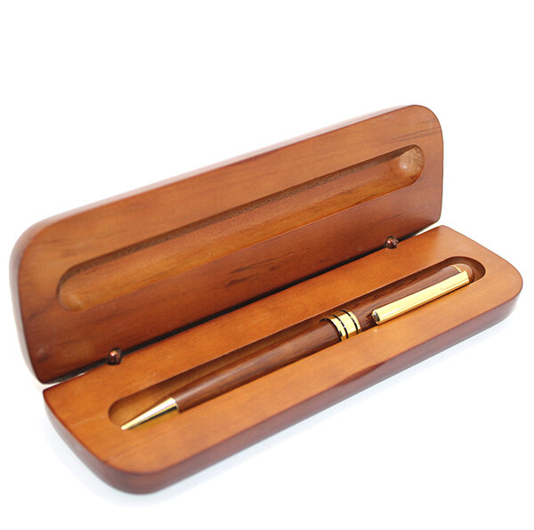 Ahşap Kutulu Tükenmez Kalem Model 4