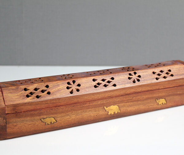 Ahşap Maun Tabut Tütsülük Model 1