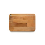 Ahşap Paslanmaz Çelik Kesim Ve Sunum Tahtası - Görsel 4