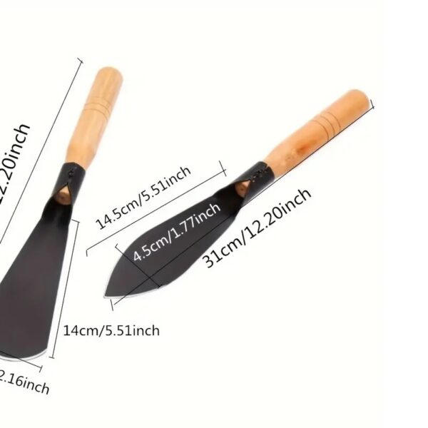 Ahşap Saplı Bahçe El Aletleri Seti 2 Adet