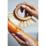 Ahşap Sebze Meyve Yıkama Fırçası - Görsel 4