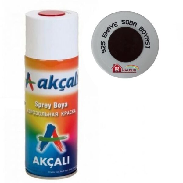 Akçalı Sprey Boya 400 ml 925 Emaye Soba Boyası