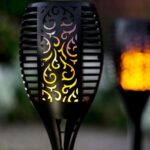 Alev Efektli Solar Bahçe Lambası Small - Görsel 2