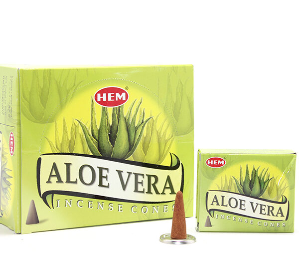 Aloe Vera Aromalı Konik Tütsü
