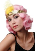 Altın Renk Çarliston Saç Bandı - Görsel 3