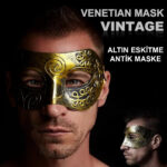 Antik Tarz Balo Maskesi - Görsel 2