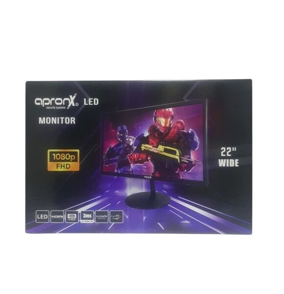 APRONX 22 APX-NW22 VGA+HDMI Led Monitör