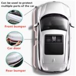 Araba Tampon Koruyucu Karbon Desenli Beyaz - Görsel 2