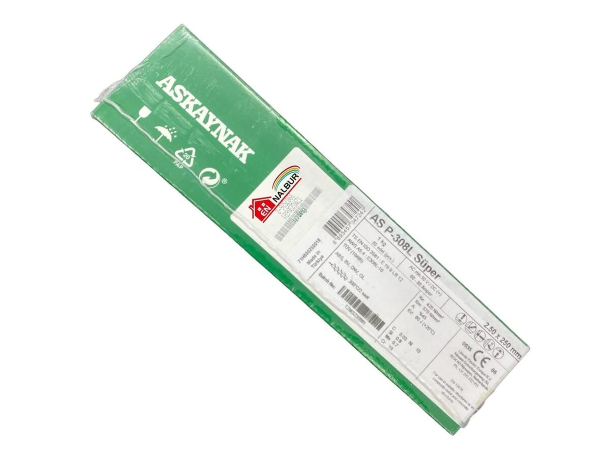 Askaynak AS ASP-308L Süper Krom Elektrod 2.50x250 - Görsel 1
