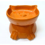 Ayaklı Kulaklı Seramik Mama Kabı - Görsel 3