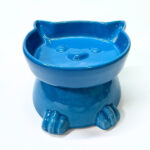 Ayaklı Kulaklı Seramik Mama Kabı - Görsel 5