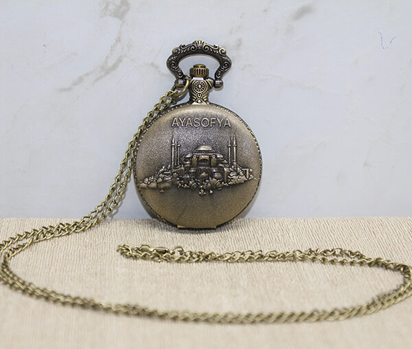 Ayasofya Tasarımlı Köstekli Saat
