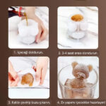 Ayı Şekilli Silikon Buz Kalıbı - Görsel 2