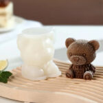 Ayı Şekilli Silikon Buz Kalıbı - Görsel 3