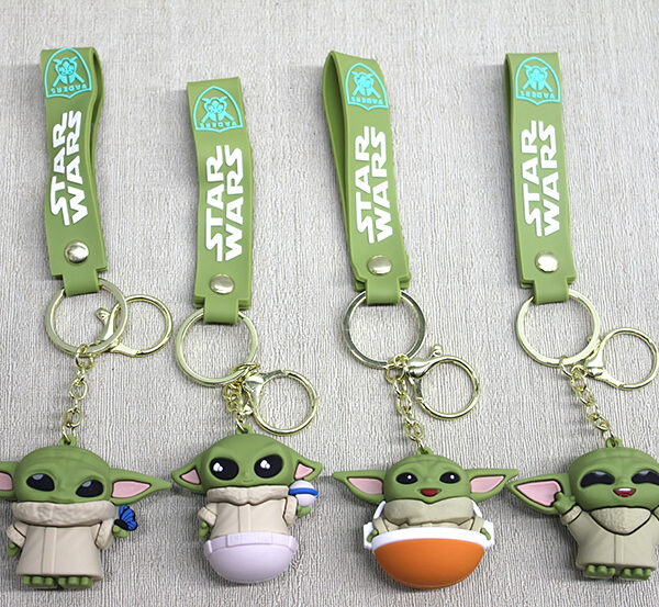 Baby Yoda Silikon Anahtarlık