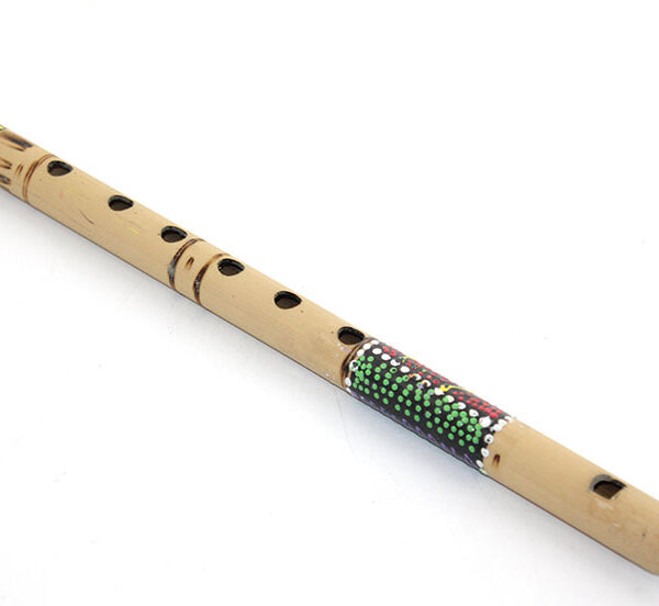 Bambu Batikli Flüt 30 Cm