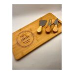 Bambu Peynir Kesme Sunum Tahtası - Görsel 5
