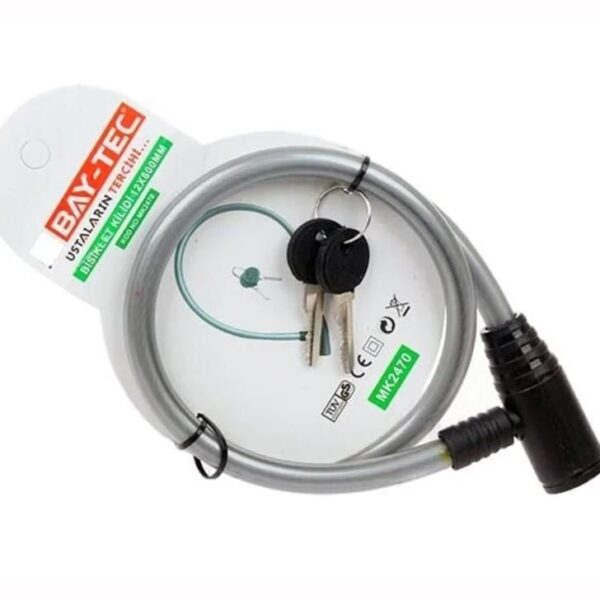 Bay-Tec MK2470 Bisiklet Kilidi 80 cm