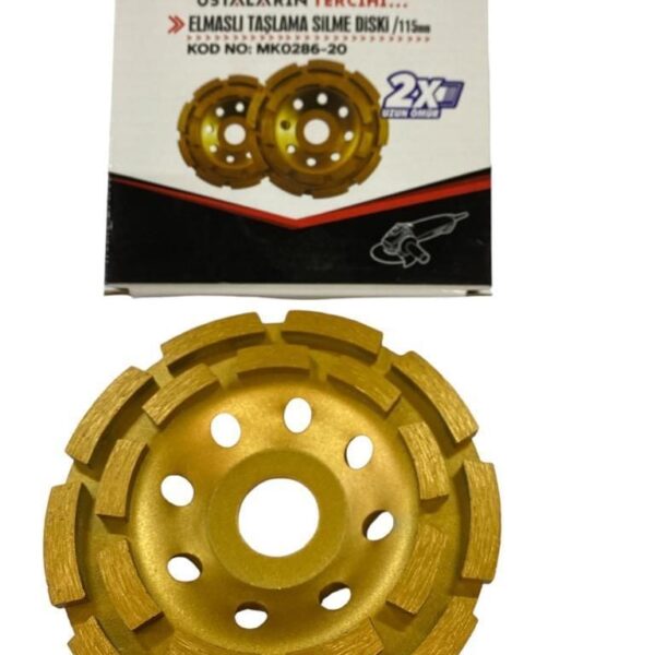 Baytec MK0286-20 Elmas Taşlama Silme Diski 115 mm
