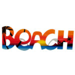 Beach Yazılı Parti Gözlüğü - Görsel 2