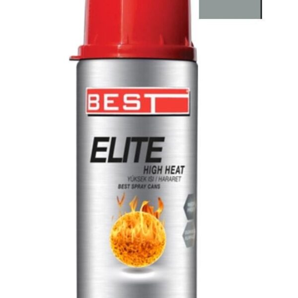 Best Elite Gümüş 600 C Isıya Dayanıklı Sprey Boya 400 ml