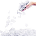 Beyaz Renk Gül Yaprağı - 5 Paket 500 Adet - Görsel 4