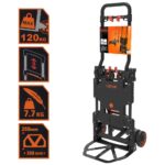 BLACK+DECKER BH206 55/120Kg Çok Fonksiyonlu Katlanır El Arabası - Görsel 2