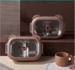 Bölmeli Paslanmaz Çelik Yemek Kutusu - Görsel 3