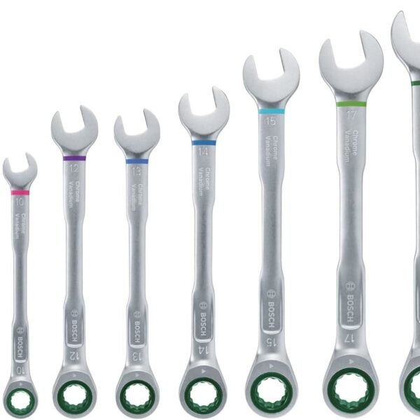 Bosch 8 Parça Kombine Anahtar Seti