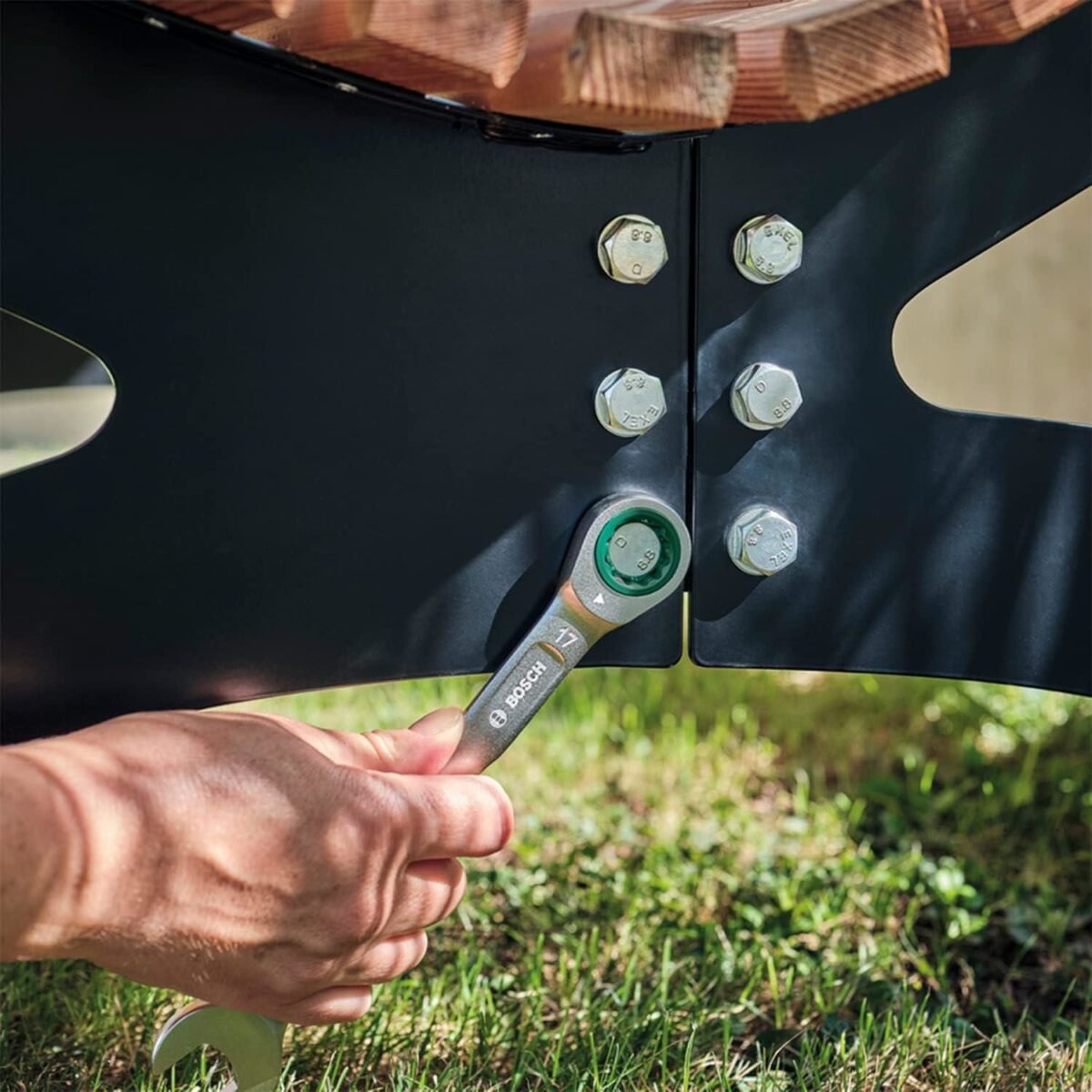 Bosch 8 Parça Kombine Anahtar Seti - Görsel 4