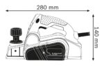 Bosch GHO 6500  Elektrikli Planya Makinesi 0 601 596 000 - Görsel 3