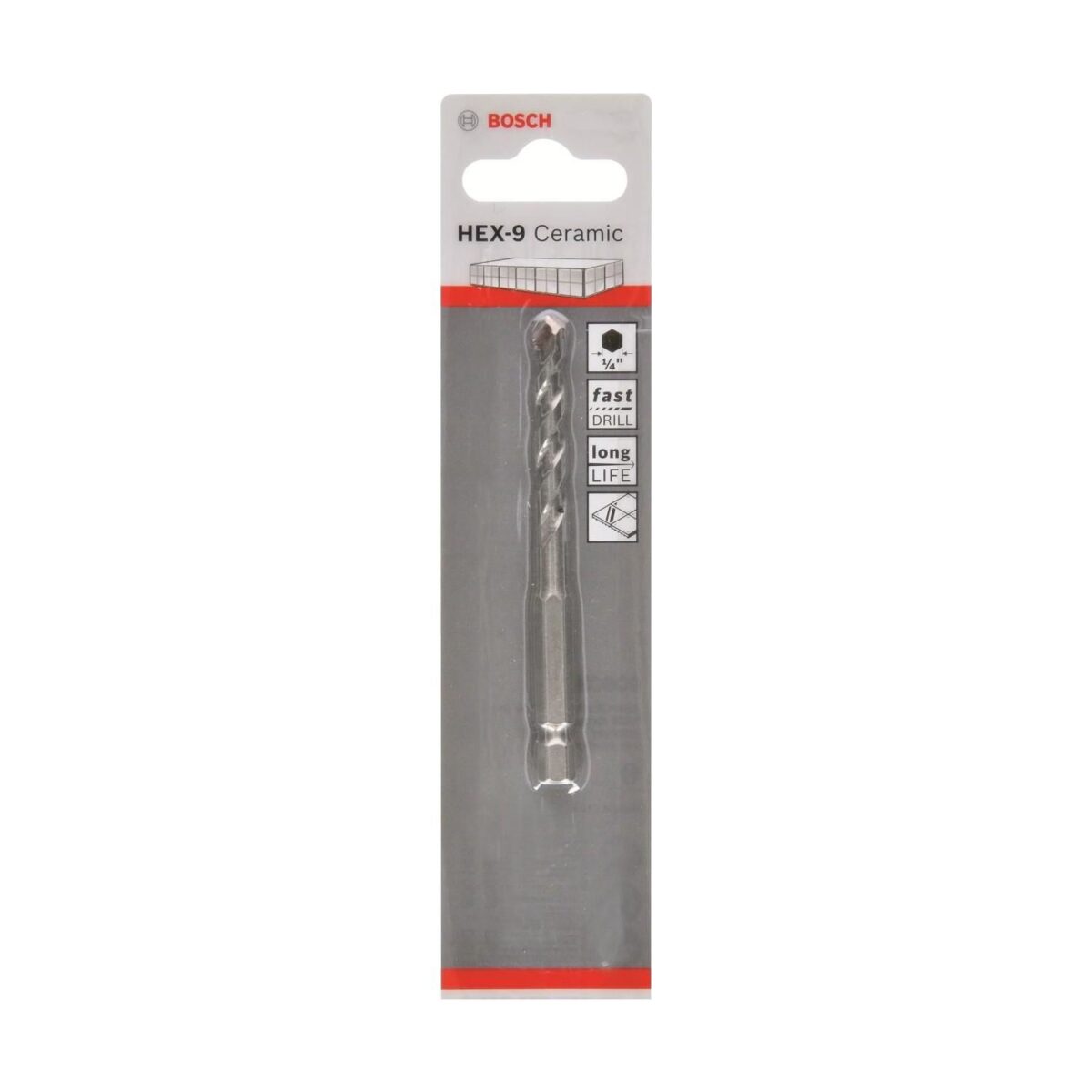 Bosch HEX-9 Ceremic Matkap Ucu 10X90 mm - Görsel 1