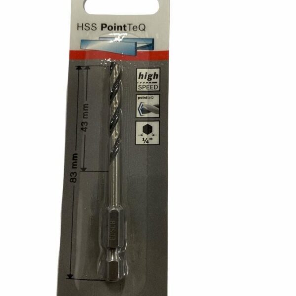 Bosch Point TeQ Altıgen Şaftlı Hss Matkap Ucu 4 mm