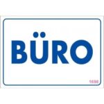 Büro Uyarı Levhası 17,5x25 KOD:1698 - Görsel 2