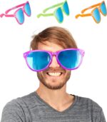 Büyük Parti Gözlüğü Rengarenk 12 Adet - Görsel 4