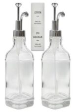 Cam Sıvı Sabunluk Losyonluk Krom - Görsel 3