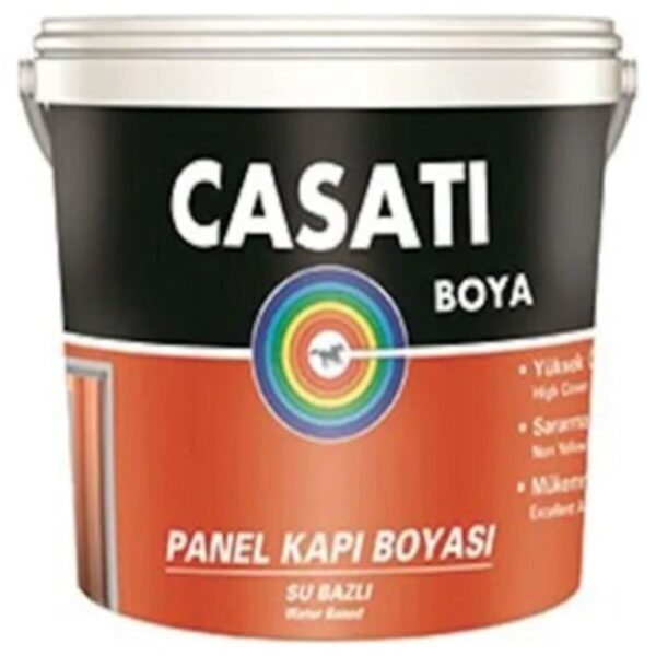 Casati Su Bazlı Panel Kapı Boyası Beyaz 2,5 Litre