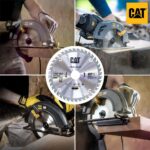 CAT DA08002 184x30mm Ahşap Kesme Elmas, Daire Testere Bıçağı 40 Diş - Görsel 3