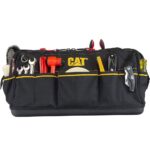 CAT DA980238 20&apos;&apos; Geniş Ağızlı Ağır Hizmet Bez Alet Takım Çantası - Görsel 3
