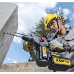 CAT DX21 18Volt 4.0Ah 2.2J Li-ion Çift Akülü Şarjlı Kömürsüz Profesyonel SDS-Plus Pnömatik Kırıcı/Delici - Görsel 3