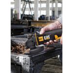 CAT DX31BC 18Volt 2.0Ah Li-ion 115mm Tek Akülü Kömürsüz Profesyonel Avuç Taşlama - Görsel 5