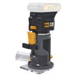 CAT DX82B.3 18Volt Şarjlı Kömürsüz 6mm Devir Ayarlı Profesyonel Avuç İçi El Frezesi Formika Tıraşlama (Akü Dahil Değildir) - Görsel 3