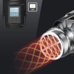 CAT DX87 2000Watt Dijital Göstergeli Profesyonel Sıcak Hava Tabancası + 5 Adet Aksesuar - Görsel 5