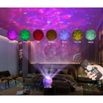 Çatlak Dinozor Yumurtası Tasarımlı Projektörlü Gece Lambası Bluetooth Özellikli - Görsel 2