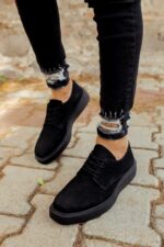 CH001 - SST Classic Lace Erkek Ayakkabı SIYAH - Görsel 3
