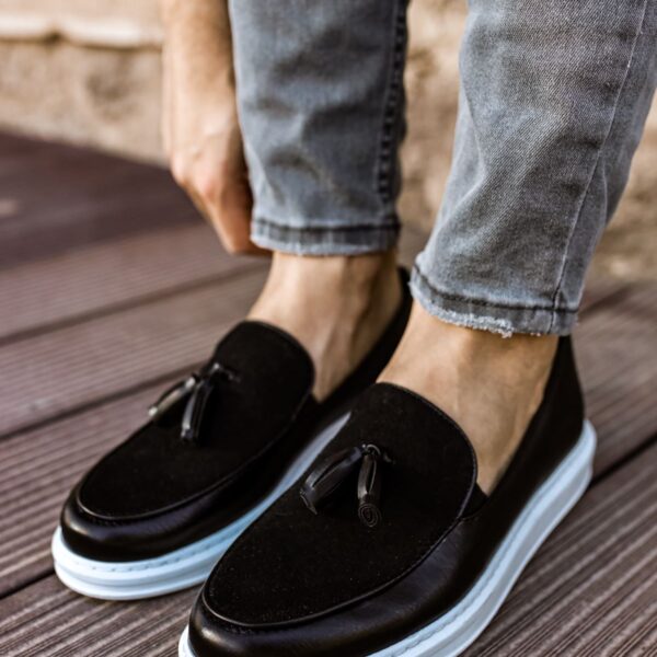 CH002 - CBT Loafer Pelle Erkek Ayakkabı SIYAH