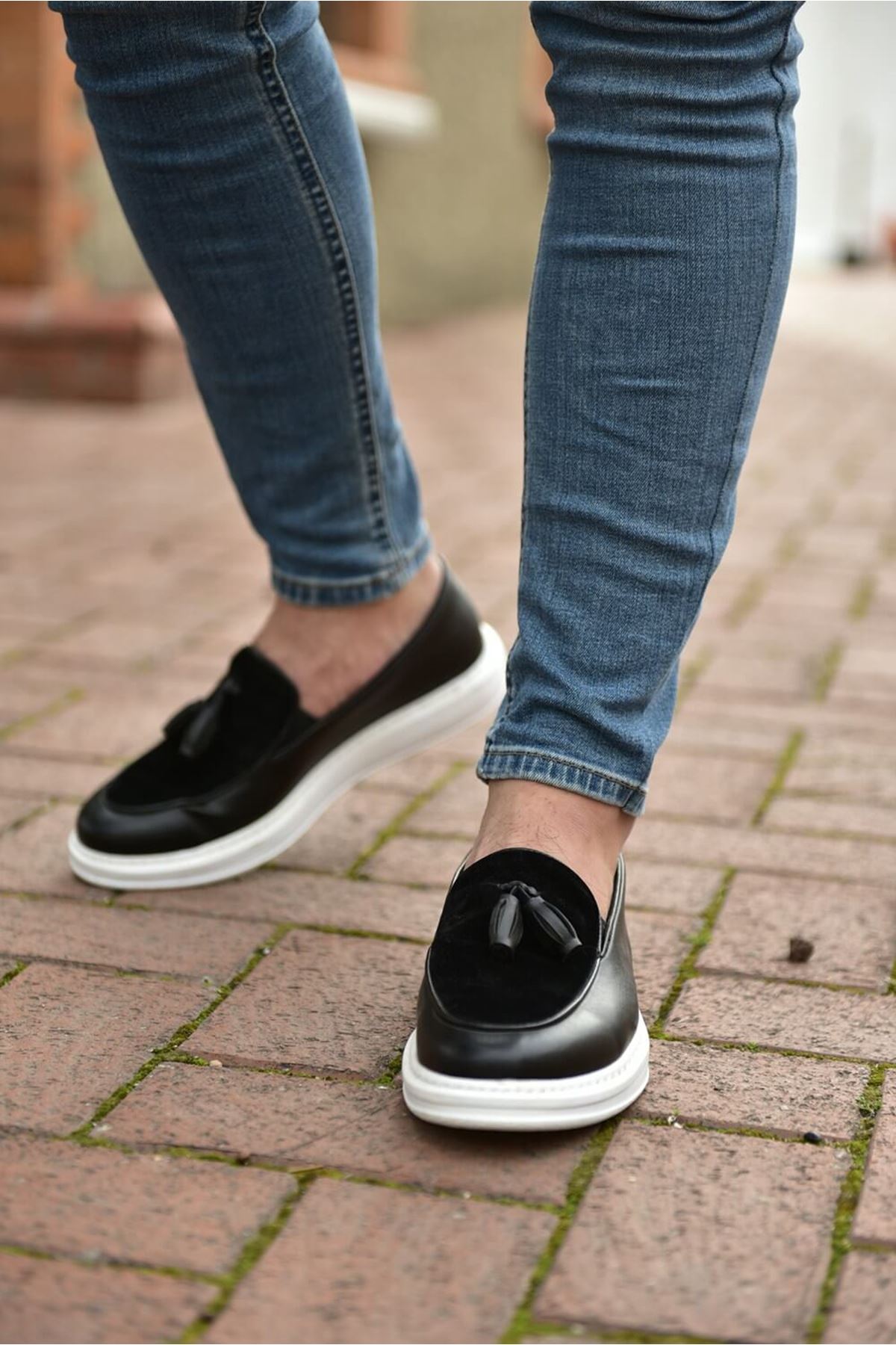 ch002-cbt-loafer-pelle-erkek-24310_3 CH002 - CBT Loafer Pelle Erkek Ayakkabı SIYAH - Görsel 3
