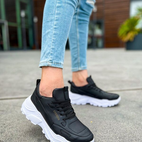 CH089 - CBT Low Top Lace Up Erkek Ayakkabı SIYAH