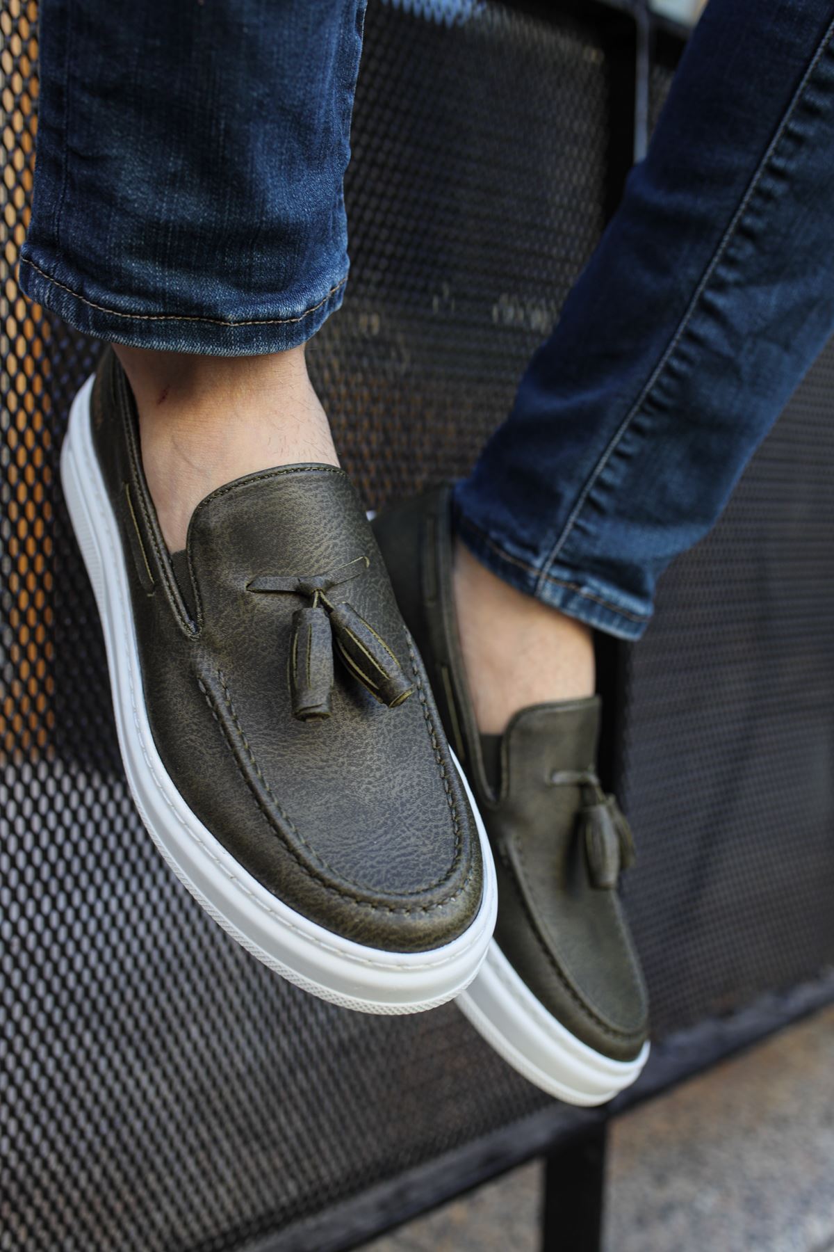 ch127-cbt-loafer-x-erkek-aya-24686_2 CH127 - CBT Loafer-X Erkek Ayakkabı HAKI - Görsel 2